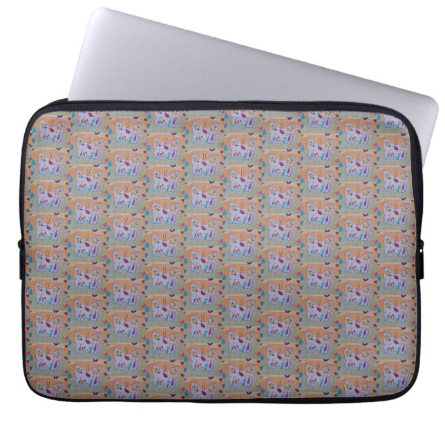 Butterfly Dreaming Laptop Sleeve (Front)