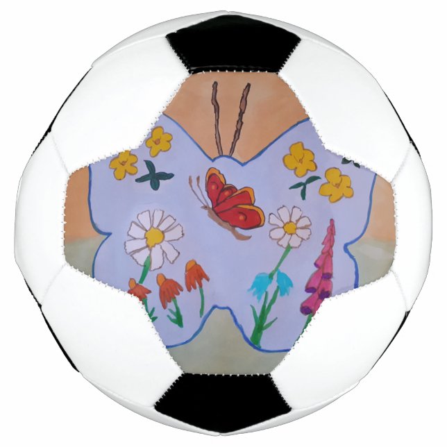Butterfly Dreaming  Soccer Ball (Front)