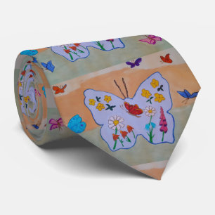 Butterfly Dreaming  Tie