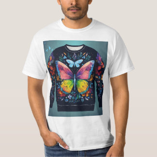 Butterfly Dreams: Elegant and Stylish Tshirt