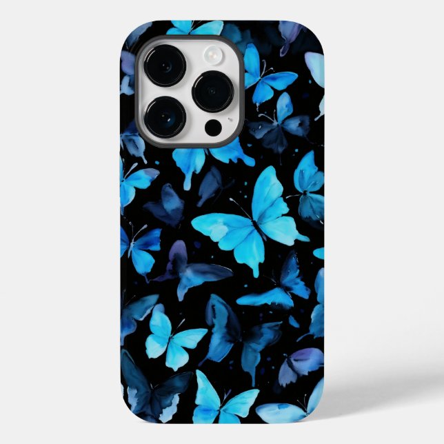 Butterfly Dreams: iPhone 14 Pro Hard Back Cover (Back)