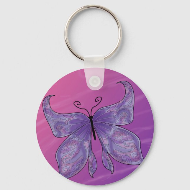 Butterfly Dreams Keychain (Front)