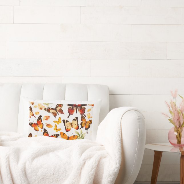 "Butterfly Dreams" 🦋✨ Lumbar Pillow (Couch)