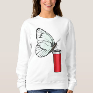 Butterfly Drinking mug Sweatshirt