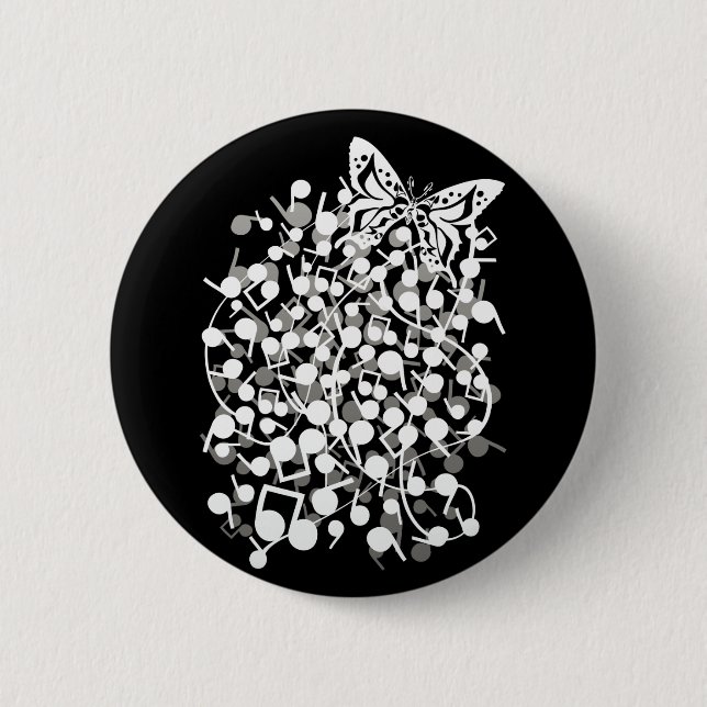 Butterfly_Effect 2 Inch Round Button (Front)