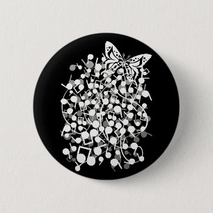 Butterfly_Effect 2 Inch Round Button