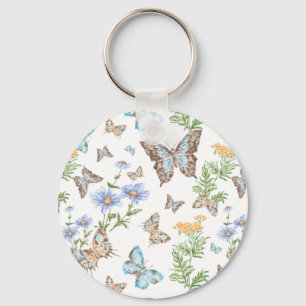 Butterfly Effect Art Keychain
