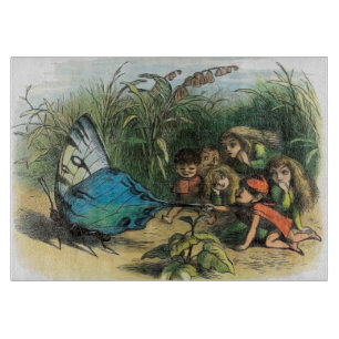 Butterfly Elf Artwork Cute Elves Butterflies Cutting Board