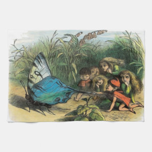 Butterfly Elf Artwork Cute Elves Butterflies Kitchen Towel