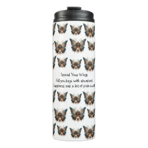 Butterfly Encouragement Thermal Tumbler