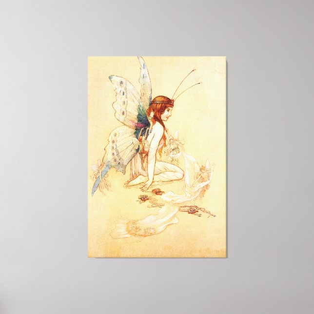 Butterfly Fairy Canvas Print (Front)