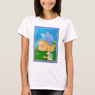 Butterfly Fairy Cat & Kitten T-Shirt