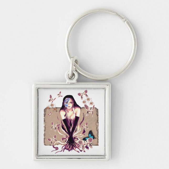Butterfly Fairy Keychain (Front)
