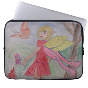 Butterfly Fairy Laptop Sleeve