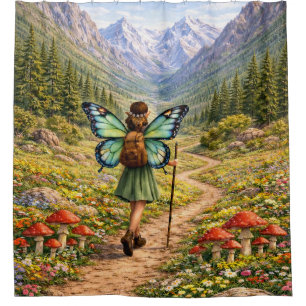 Butterfly Fairy Mountain Hiker   Fairycore Flower