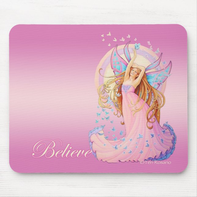 Butterfly Fairy Mouse Pad (Front)