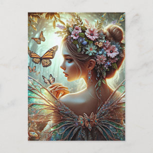 Butterfly Fairy Postcard