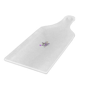 Butterfly Fairy Tattoo Vector – Vintage Floral Art Cutting Board