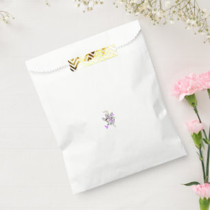 Butterfly Fairy Tattoo Vector – Vintage Floral Art Favour Bag
