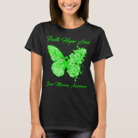 Butterfly Faith Hope Love Bone Marrow Awareness