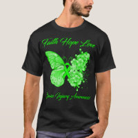 Butterfly Faith Hope Love Brain Injury Awareness