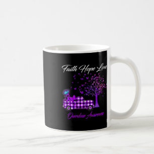 Butterfly Faith Hope Love Overdose Awareness 1 Coffee Mug