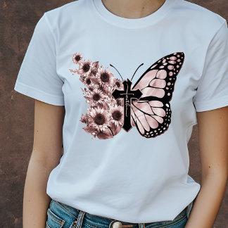 Butterfly Faith T-shirt | Christian T-shirt