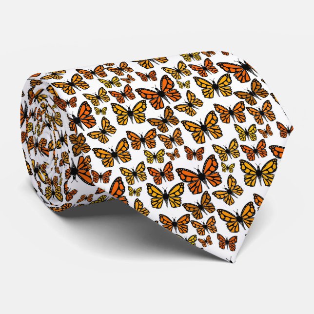 Butterfly Farm Tie (Rolled)