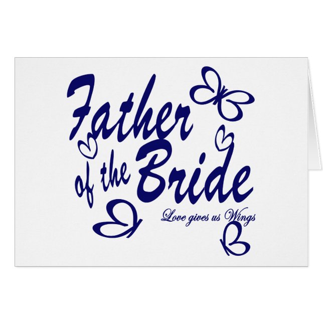 Butterfly/ Father of the Bride (Front Horizontal)