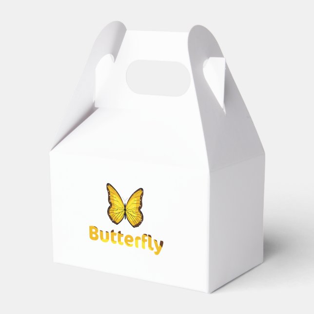 Butterfly Favor Box (Front Side)