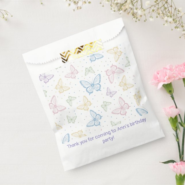 Butterfly Favour Bag (Sealed)