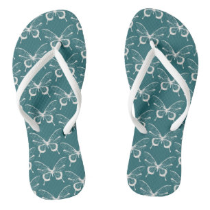 Butterfly Flip Flops
