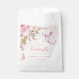 Butterfly Floral Baby Shower  Favour Bag