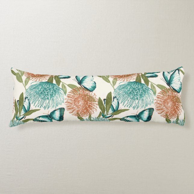 Butterfly Floral Cushion (Front)