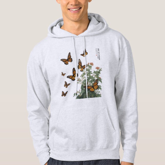 Butterfly flower 🌹 hoodie (Front)