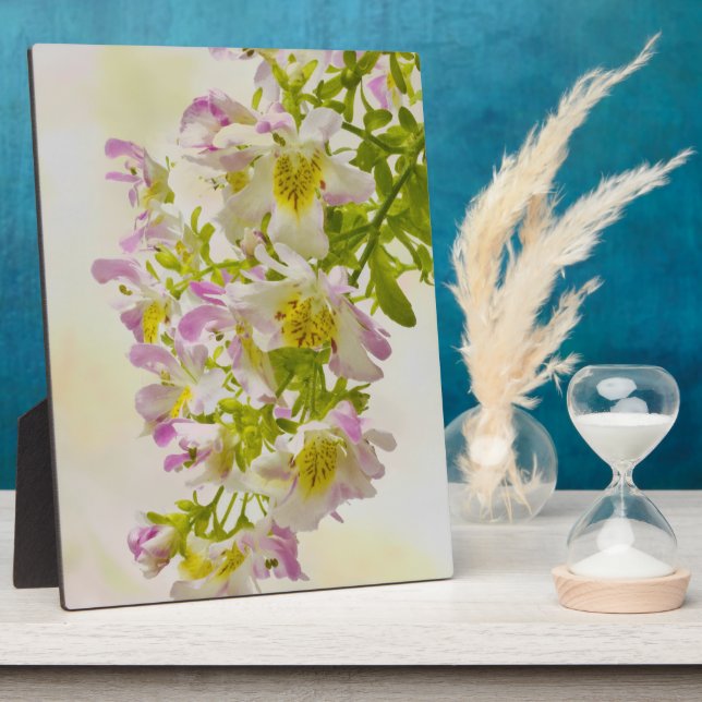 Butterfly Flowers Plaque (Side)