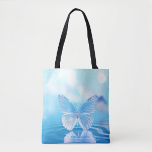 Butterfly Forest Nature Serene Tranquil Tote Bag