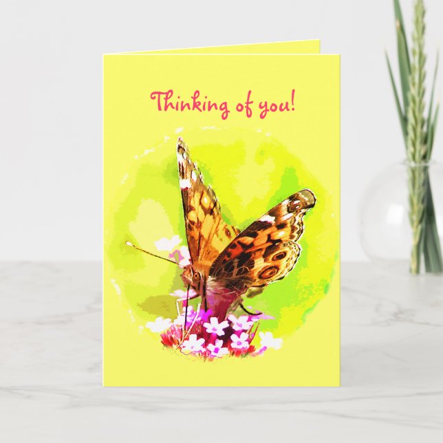 Butterfly Friendship Card (Front)