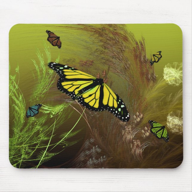 Butterfly Garden 2 Mouse Pad (Front)