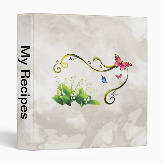 Butterfly Garden Binder (Front/Spine)