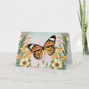 Butterfly Garden-greeting card