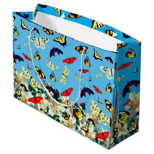 Butterfly Garden Large Gift Bag