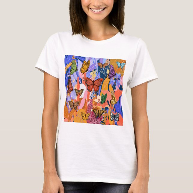 Butterfly Garden T-Shirt (Front)