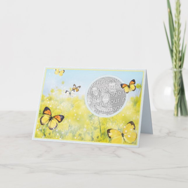 Butterfly Garden - Template (Front)