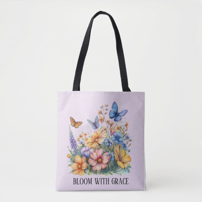 Butterfly Garden: Tote Bag (Front)