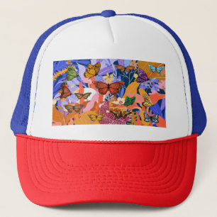 Butterfly Garden Trucker Hat