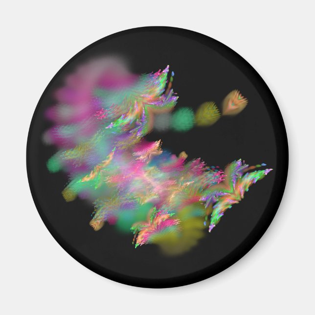 Butterfly Genesis Fractal Magnet (Front)