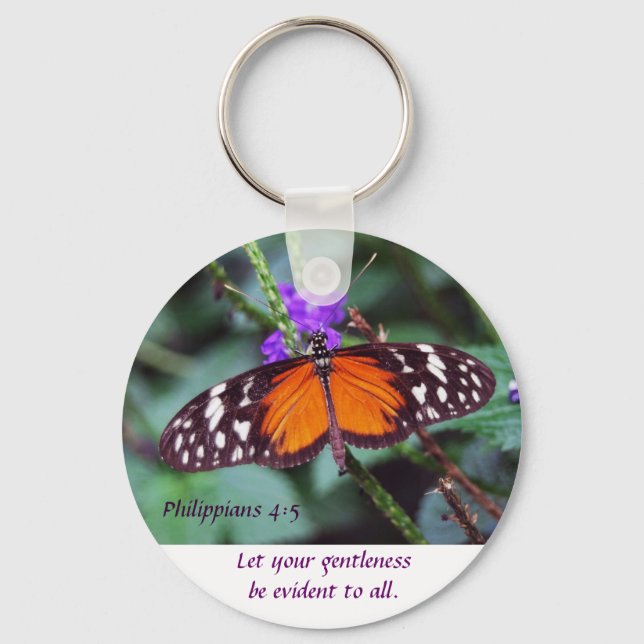 Butterfly - Gentleness Keychain (Front)