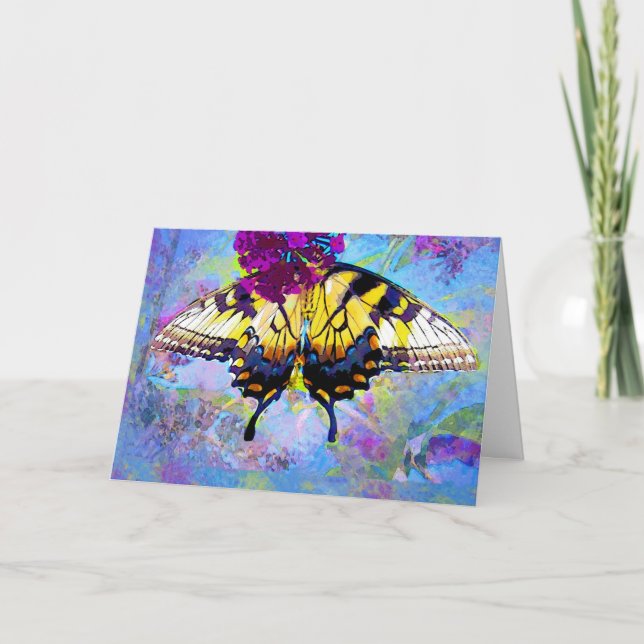 Butterfly Get Well Soon Card (Front)