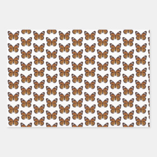 Butterfly gift wrap paper